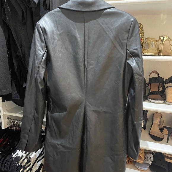 Medium Abercrombie & Fitch Leather Jacket Dress - Picture 2 of 3